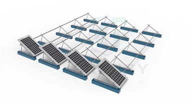 מערכת התקנת גג שטוח לפאנל סולארי