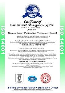 Certificate ISO14001 of Solar tile hooks