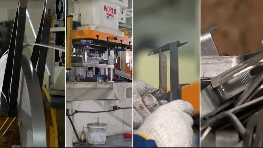 production of Mid clamp