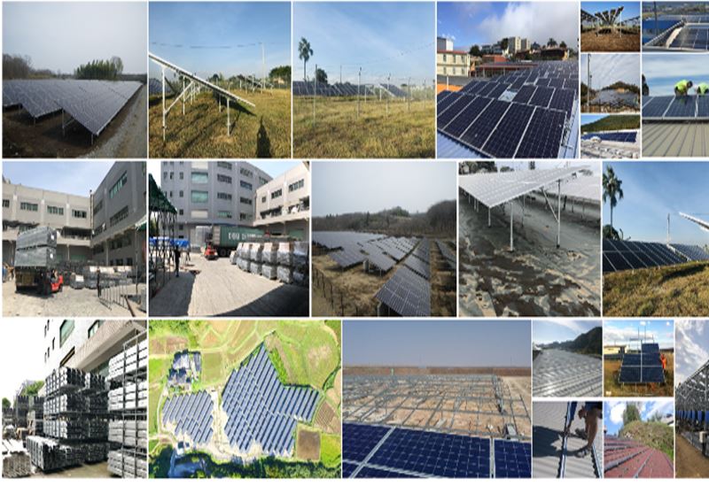 solar ground mountin system for solar installtion
