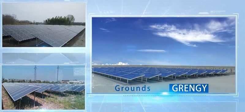 Factory solar ground mount racking for sale