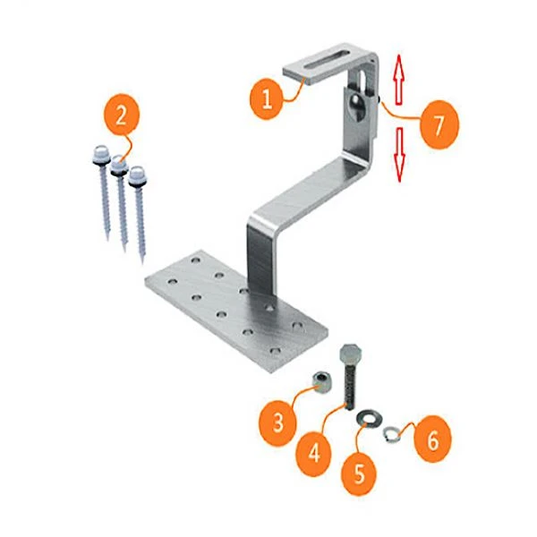 solar panels hook
