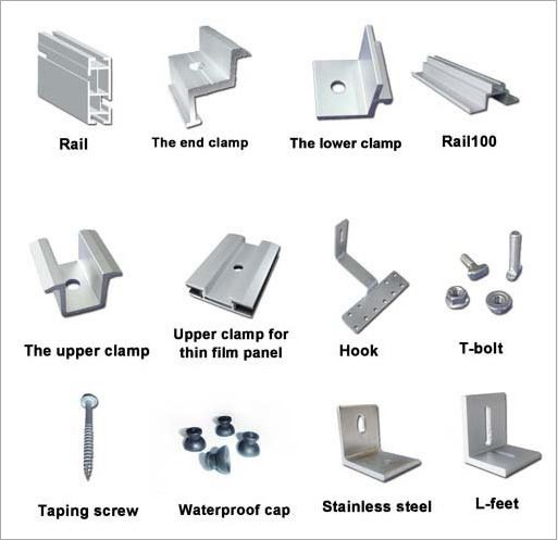 aluminum solar accessories