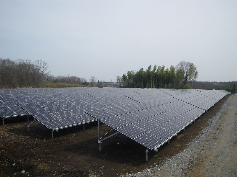 תושבת הרכבה קרקעית יפן 5MW