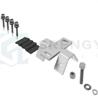 תושבת הרכבה לפאנלים סולאריים בגג גלי