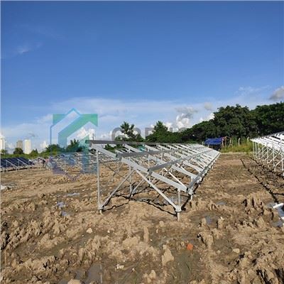 סוגר הרכבה קרקעית סולארית אלומיניום