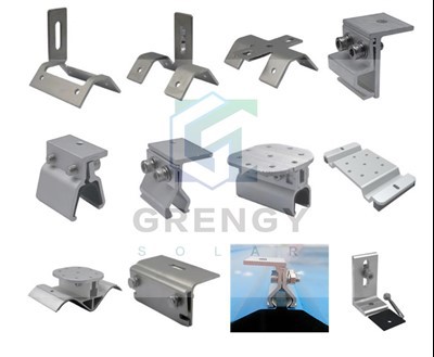 מהדק הרכבה לגג סולארי