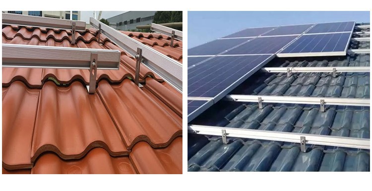 Roof Tiles Stainless Steel Solar Roof Hook Application Roof Tiles Stainless Steel Solar Roof Hook Application