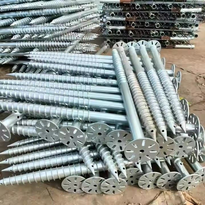 Screw Piles For PV Mounting factory