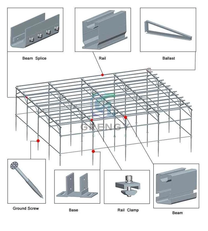 Mount Racking Structures For Agrivoltaics Solar