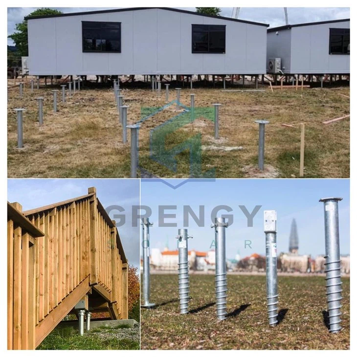 Solar PV Spiral Ground Screw Anchor