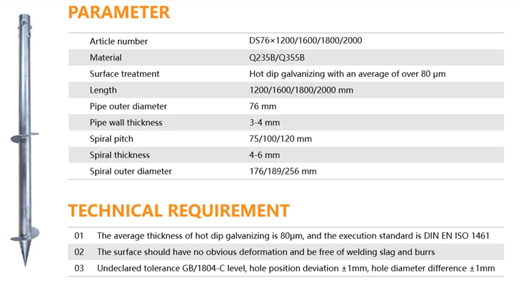 Solar Racking Ground Screw Foundation suppliers